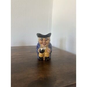 Vintage Staffordshire‎ Toby Shorter Sons Jug Creamer 3" England Ceramic